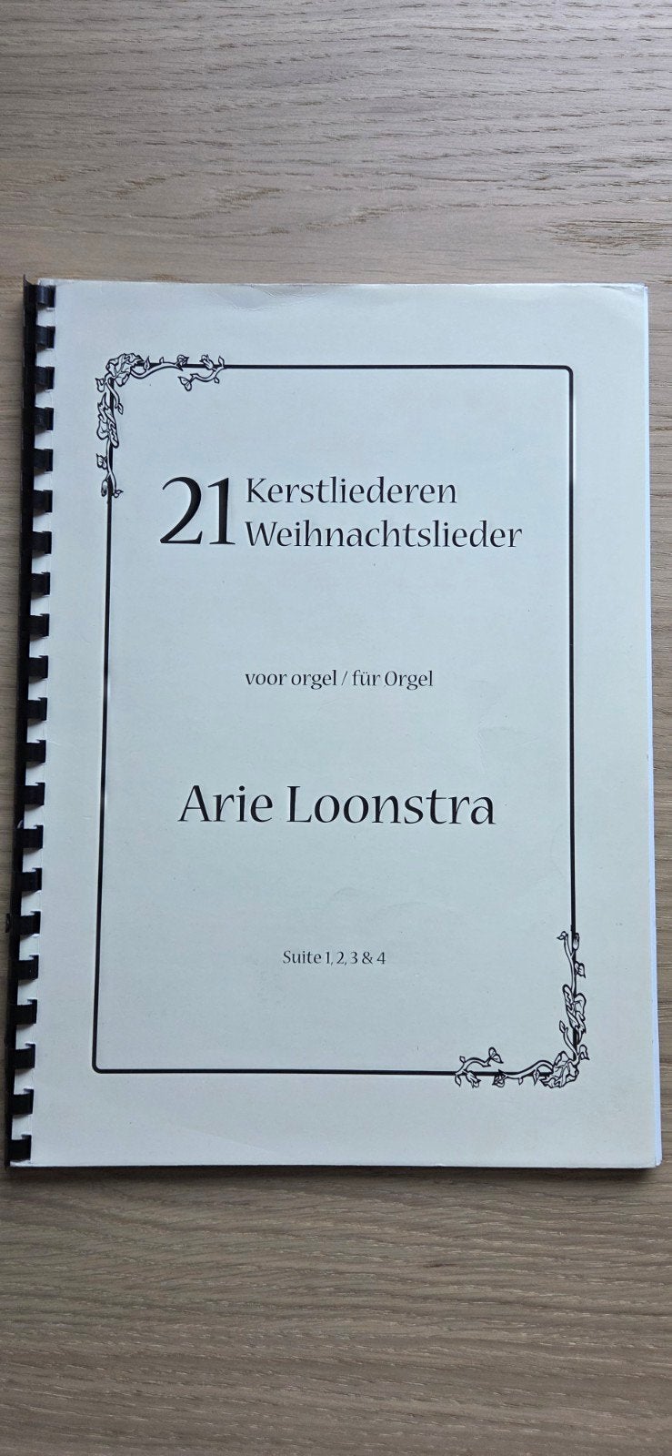 21 Kerstliederen voor orgel - Arie Loonstra, Muziek en Instrumenten, Bladmuziek, Orgel, Gebruikt, Ophalen of Verzenden, Thema