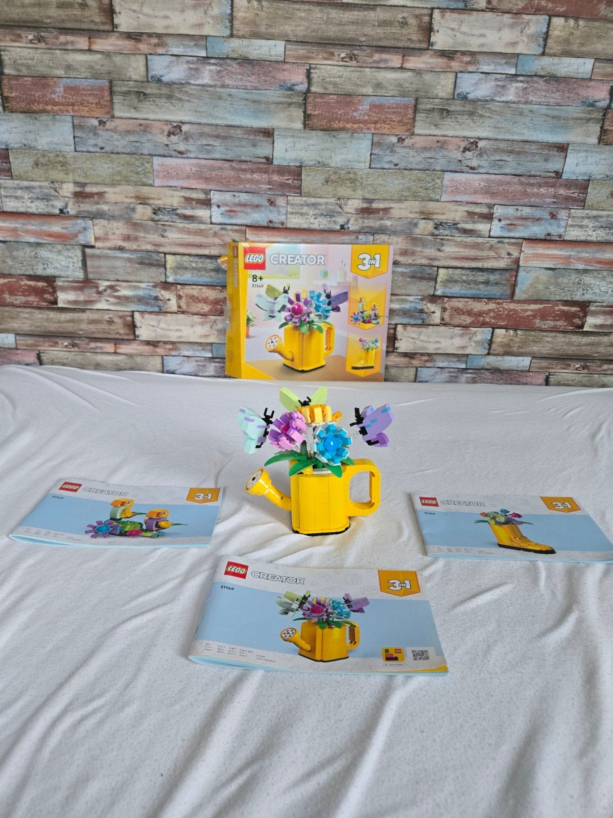 LEGO Creator 3in1 31149 Gieter met Bloemen helemaal compleet, Ophalen of Verzenden, Zo goed als nieuw