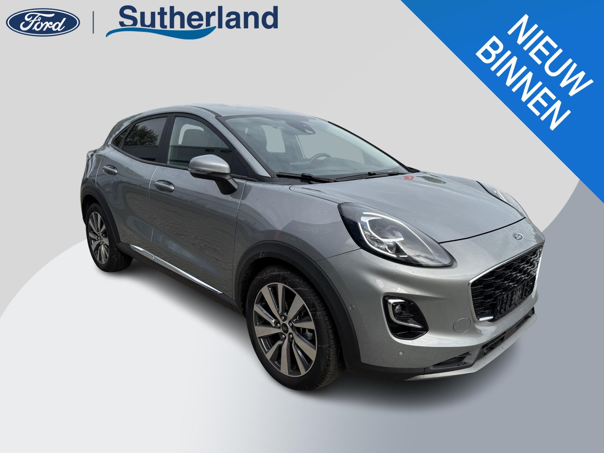 Ford Puma 1.0 EcoBoost Hybrid Titanium X 125pk | Winter Pack, Auto's, Automatische klimaatregeling, 1226 kg, Bedrijf, 3 cilinders