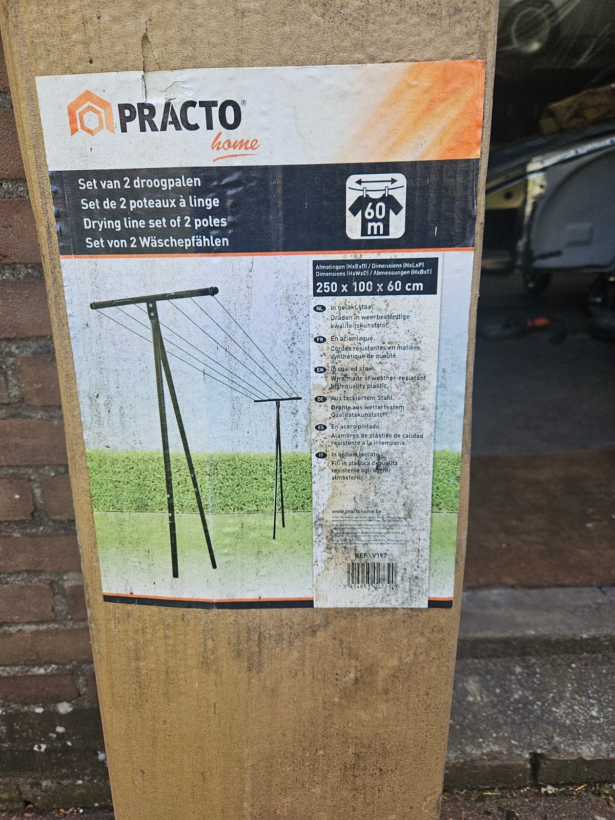Practo Droogpaal - Set van 2 (1 beschikbaar), Ophalen, Nieuw, Overige typen