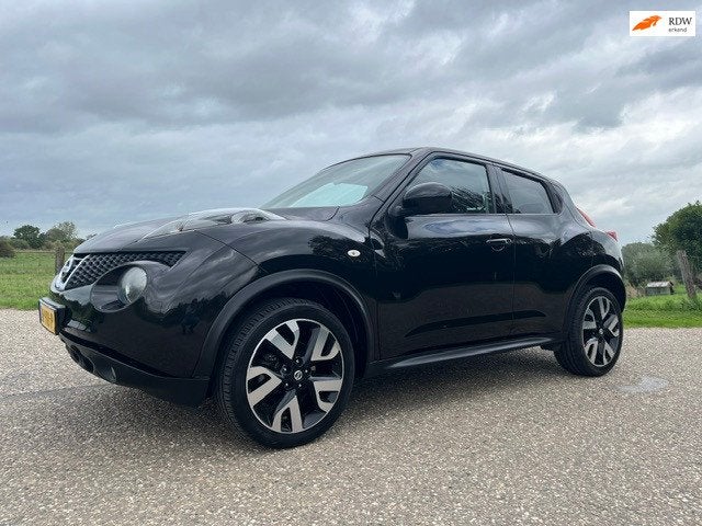 Nissan Juke 1.6 Business Edition AUTOMAAT 5 drs 177318 km bj, Auto's, Euro 5, 4 cilinders, Zwart, SUV of Terreinwagen