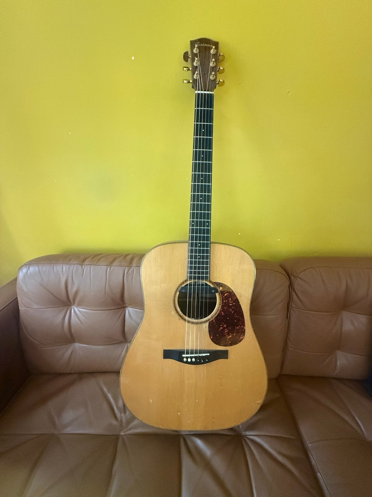 Eastman AC520 Westerngitaar - Prachtige Dreadnought, Ophalen, Gebruikt, Western- of Steelstringgitaar, Met (piezo-)element
