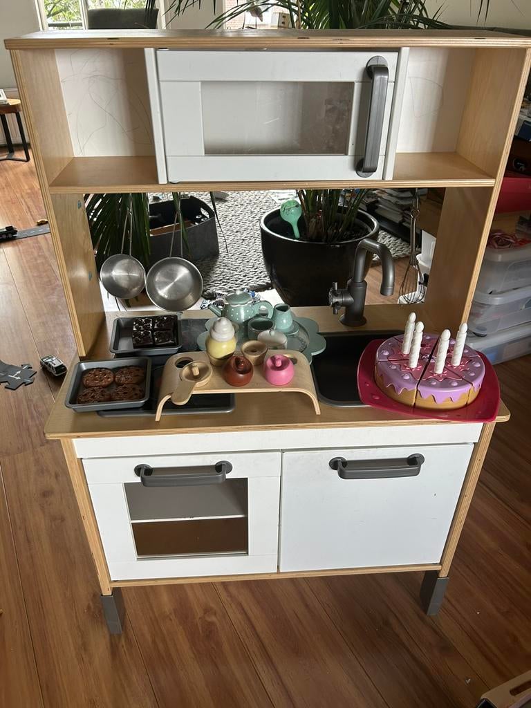 Ikea speelkeuken met krijtbord, Ophalen of Verzenden, Zo goed als nieuw