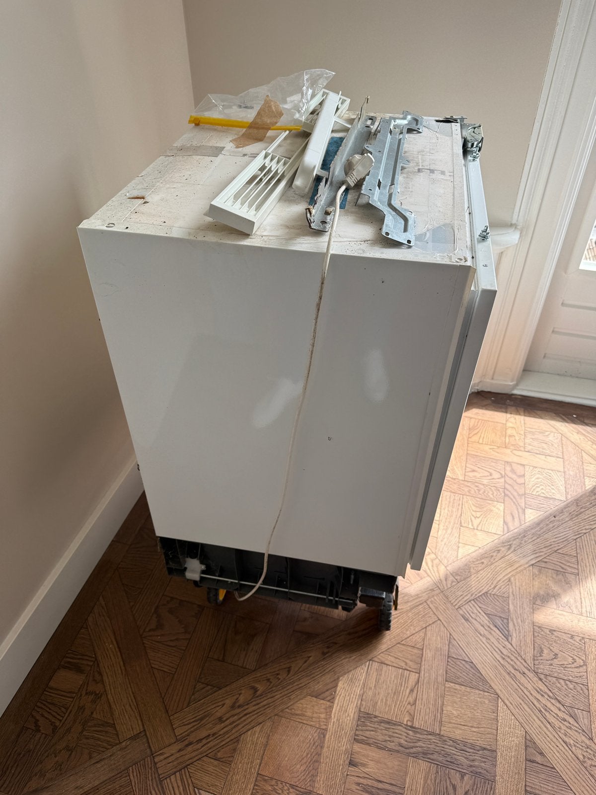 Inbouw Vriezer / Vrieskast Zanussi met lades, Minder dan 85 cm, Minder dan 60 cm, Zo goed als nieuw, Inbouw