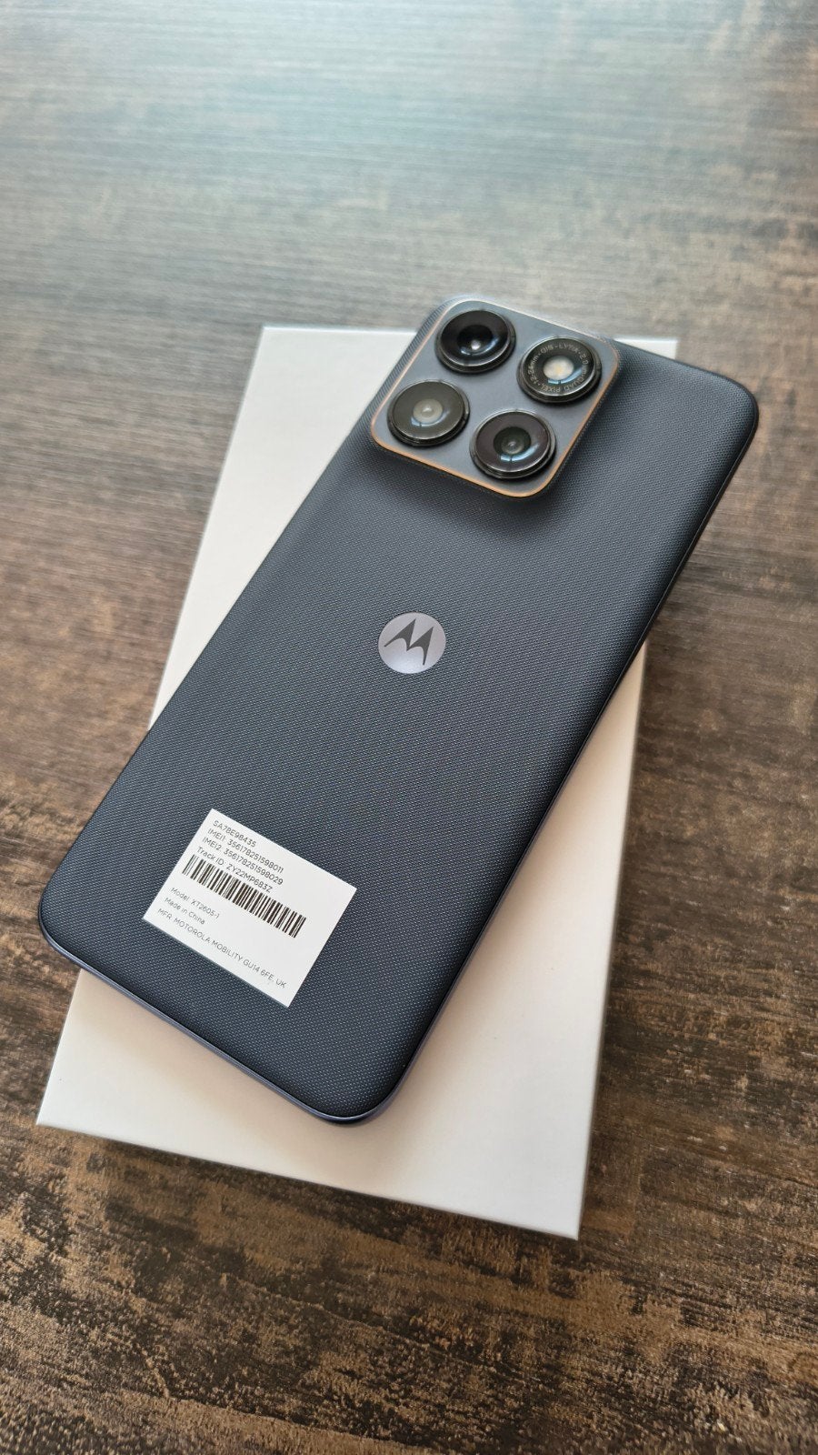 Motorola Edge 70 Fusion, Telecommunicatie, Zwart, Ophalen of Verzenden, Zo goed als nieuw, Zonder simlock