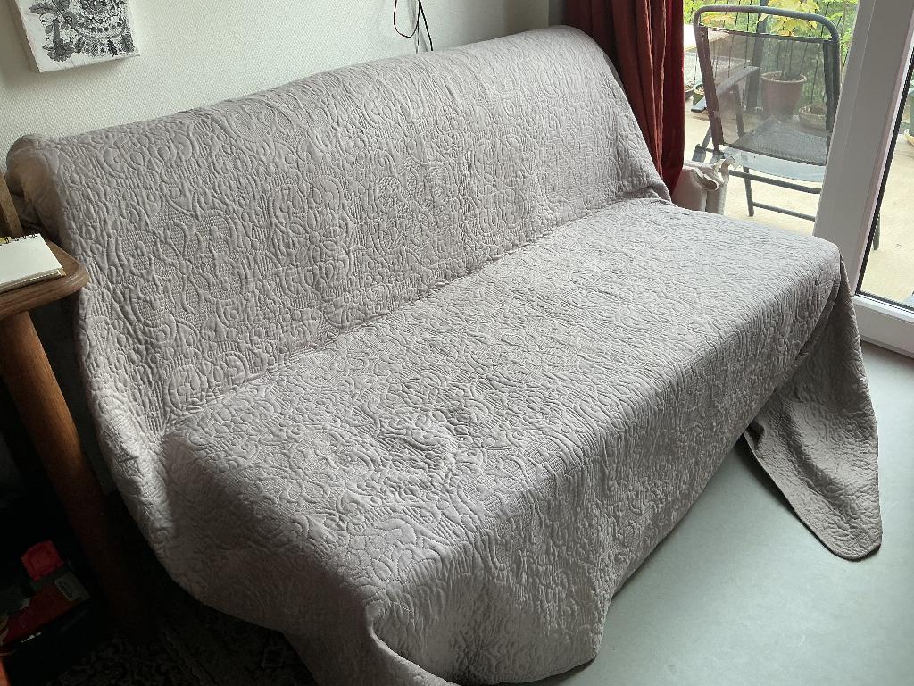 Slaapbank IKEA, Ophalen, Gebruikt, Tweepersoons, 140 cm