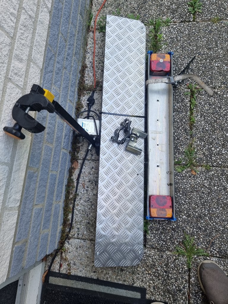Scooterdrager  voor trekhaakkop, Ophalen of Verzenden, Gebruikt