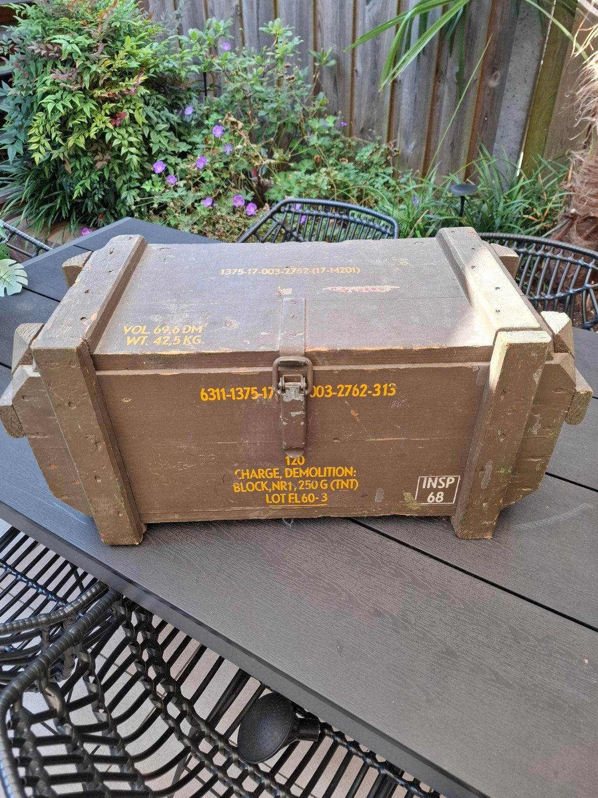 munitie kist, Verzamelen, Militaria | Algemeen, Ophalen, Landmacht, Nederland, Kist of Geocache