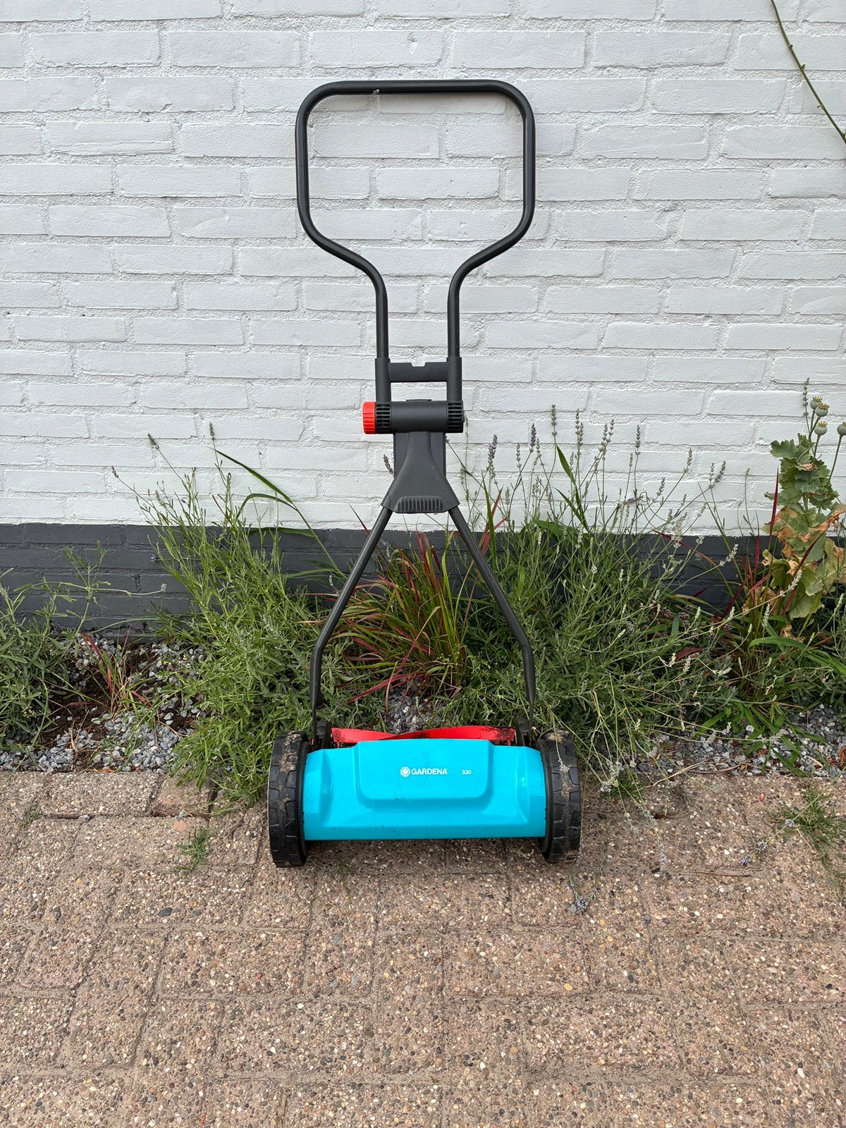 Gardena 330 kooimaaier, Tuin en Terras, Grasmaaiers, Kooimesmaaier, Ophalen, Gebruikt, 30 t/m 39 cm