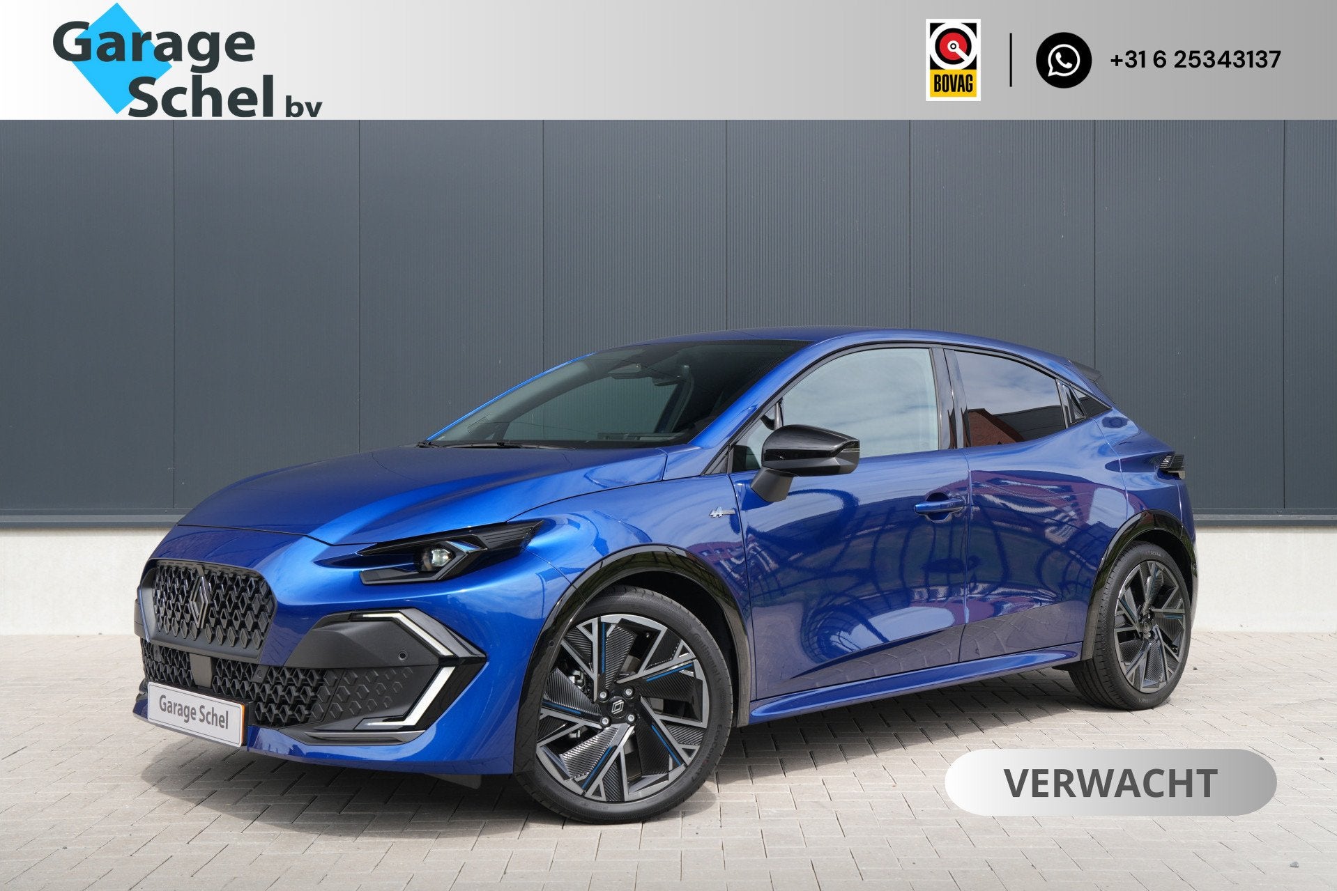 Renault Clio 1.8 Hybrid 160pk esprit Alpine - 360 camera - A, Gebruikt, 4 cilinders, Leder en Stof, Origineel Nederlands