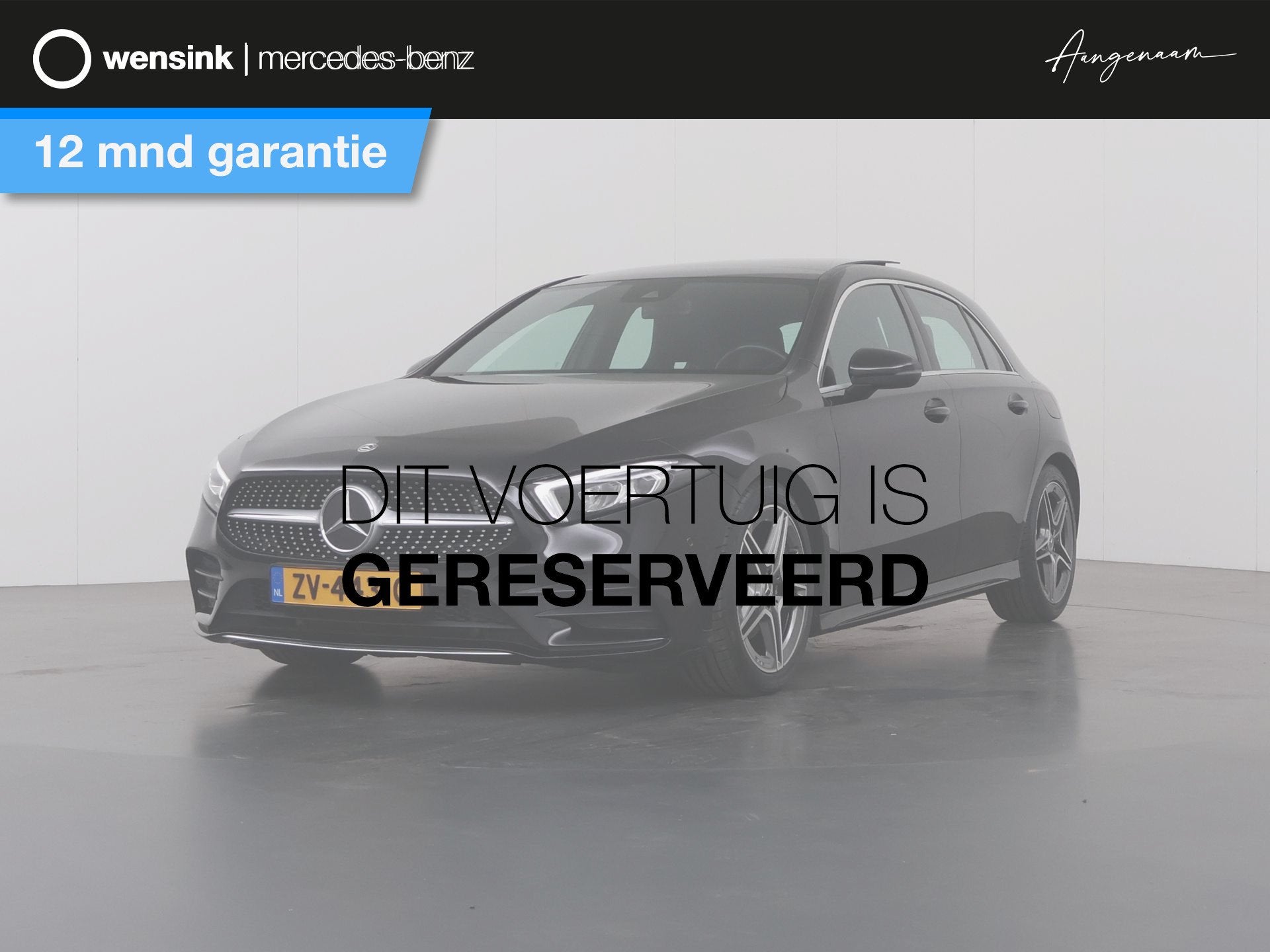 Mercedes-Benz A-klasse 200 Business Solution AMG | Panoramad, Auto's, Dealer onderhouden, Gebruikt, 4 cilinders, Bedrijf