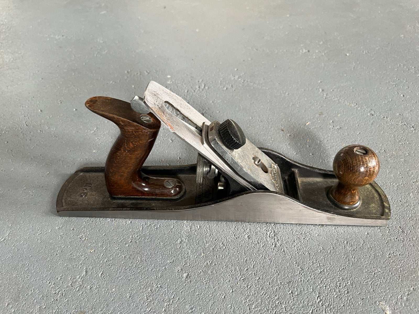 oude nooitgedagt 5c hout schaaf oud gereedschap, Ophalen