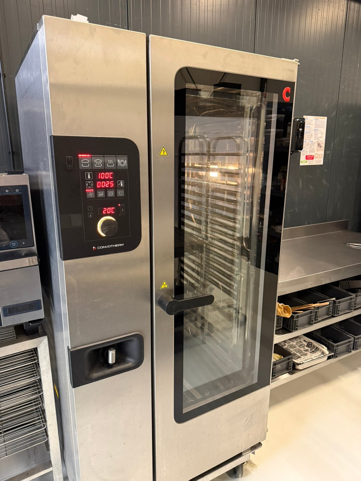 CONVOTHERM COMBISTEAMER 20x1/1GN (inclusief inrijkar), Ophalen, Gebruikt, Ovens, Magnetrons en Steamers