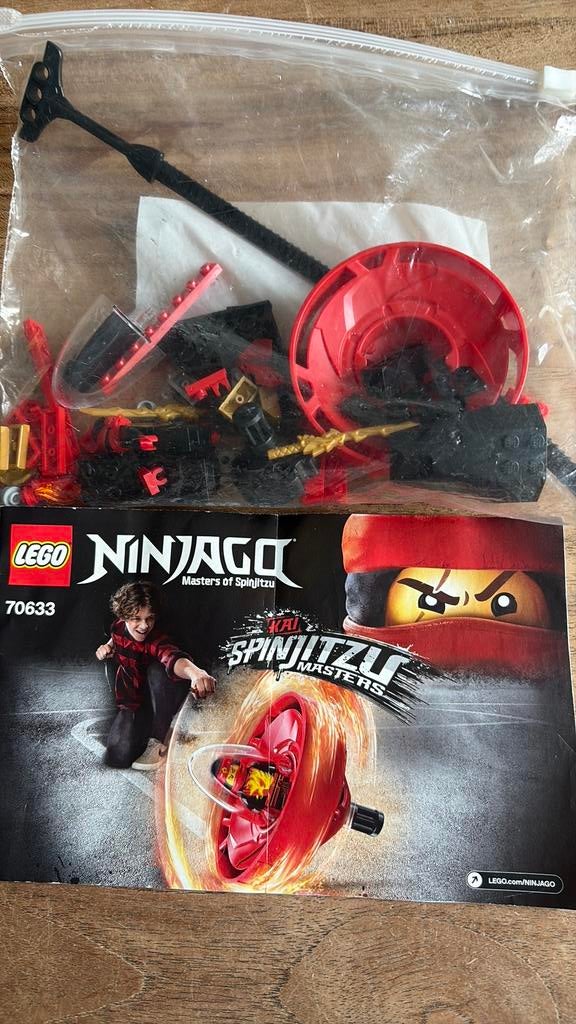 Lego Ninjago 70633 spinner, Gebruikt, Lego, Ophalen of Verzenden, Ninjago