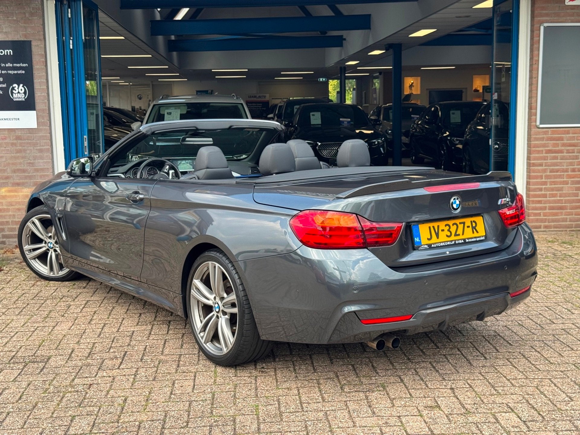 BMW 4-serie Cabrio 420i High Exe 2016 NAVI HANDBAK 1e Eig!, Auto's, BMW, Gebruikt, Cabriolet, 4 stoelen, Automatische klimaatregeling