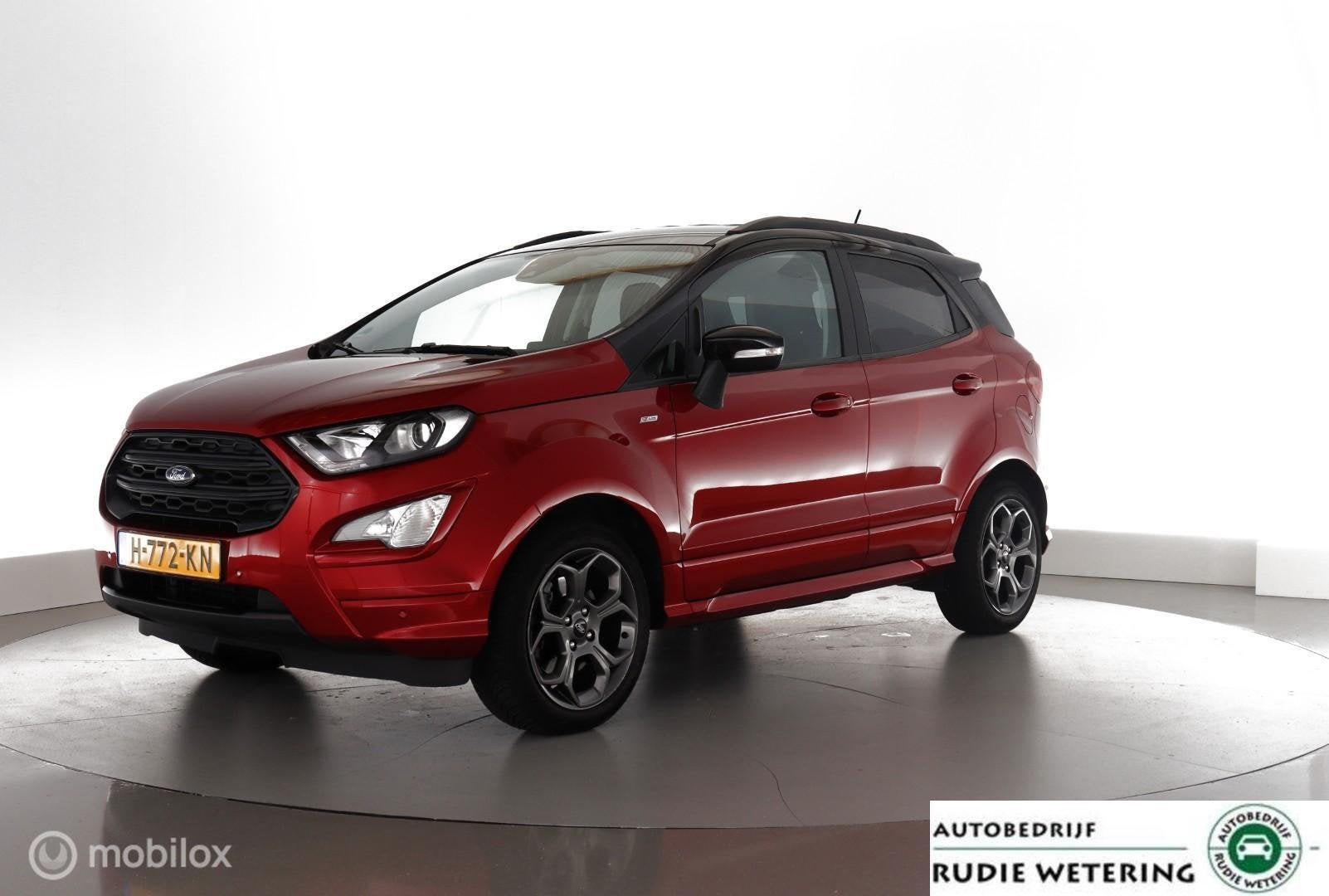 Ford EcoSport 1.0 EcoB. 125PK ST-Line trekhaak|stoelverw.|ca, Auto's, Ford, Voorwielaandrijving, 125 pk, Gebruikt, Ecosport