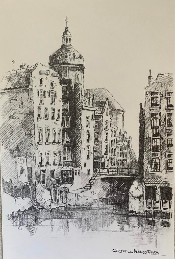 Grachtenhuisjes Amsterdam - Clement van Vlaardingen, Ophalen