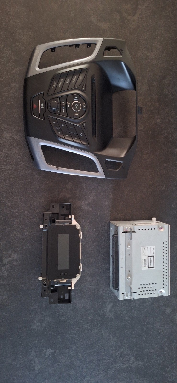 Ford Focus MK2.5 Radio Navigatie Unit met Display, Ophalen, Gebruikt