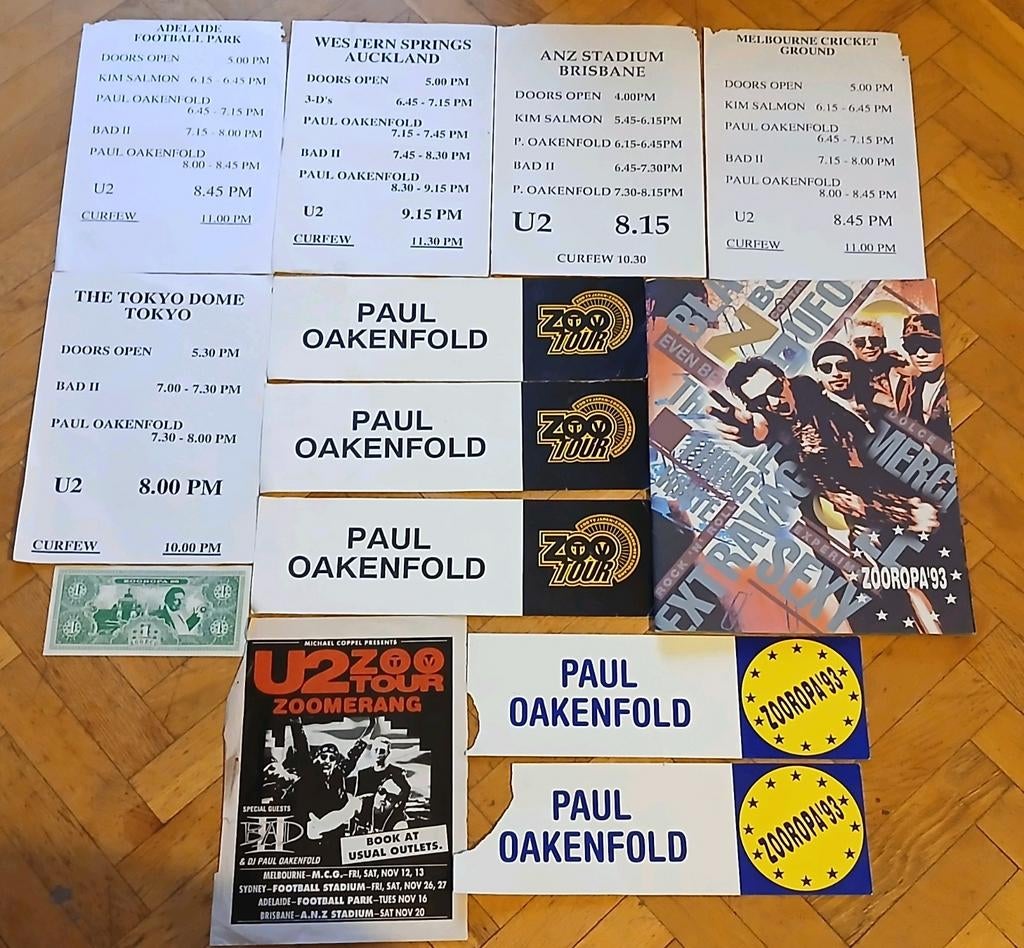 U2 Lot
ZOOROPA /ZOOMERANG / ZOO TV JAPAN/ NEW ZOOLAND, Ophalen of Verzenden