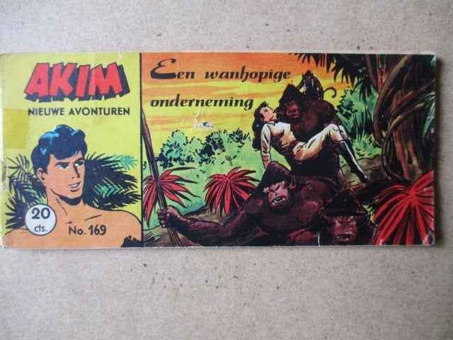 ad000203 akim 169, Boeken, Eén stripboek, Ophalen, Gelezen
