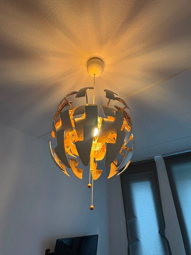 Ikea lamp, Ophalen of Verzenden, Gebruikt, Kunststof, Minder dan 50 cm