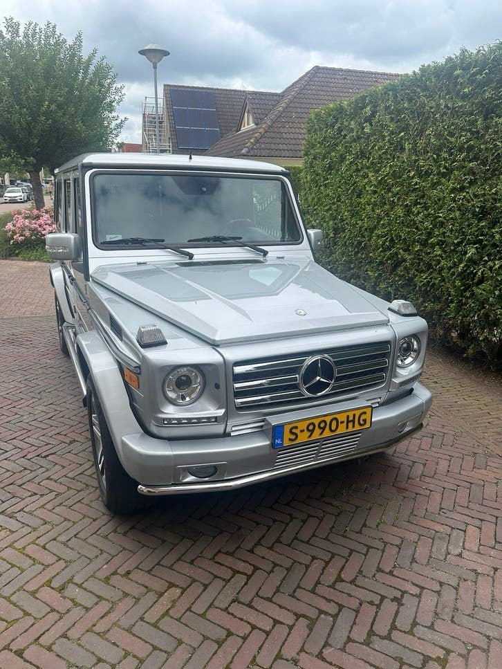 Mercedes-Benz G55 AMG kompressor 2005 64756 km, Stationwagon, 3500 kg, 750 kg, 165 €/maand