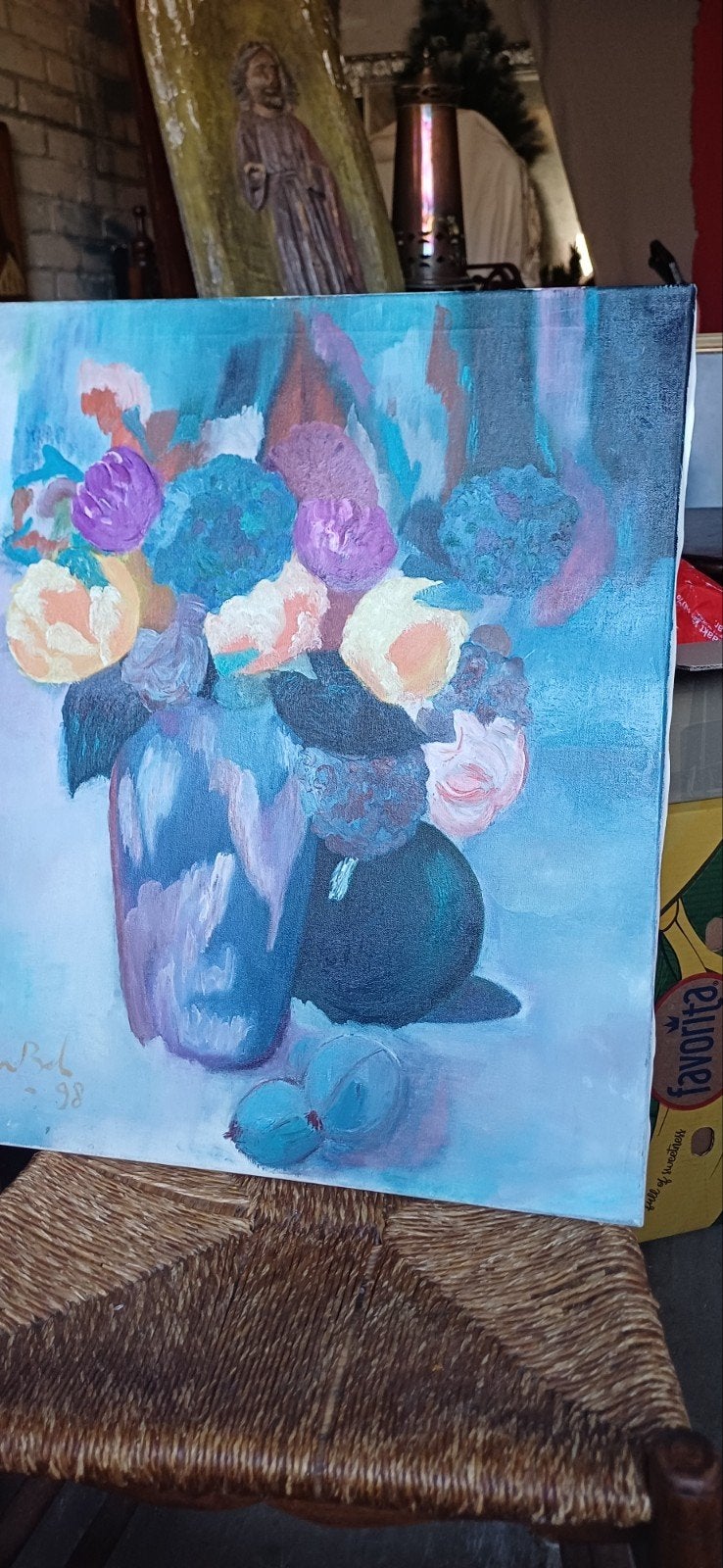 Kees bol   60 b 50 mooi staat   375 euro, Antiek en Kunst, Kunst | Schilderijen | Klassiek, Ophalen of Verzenden