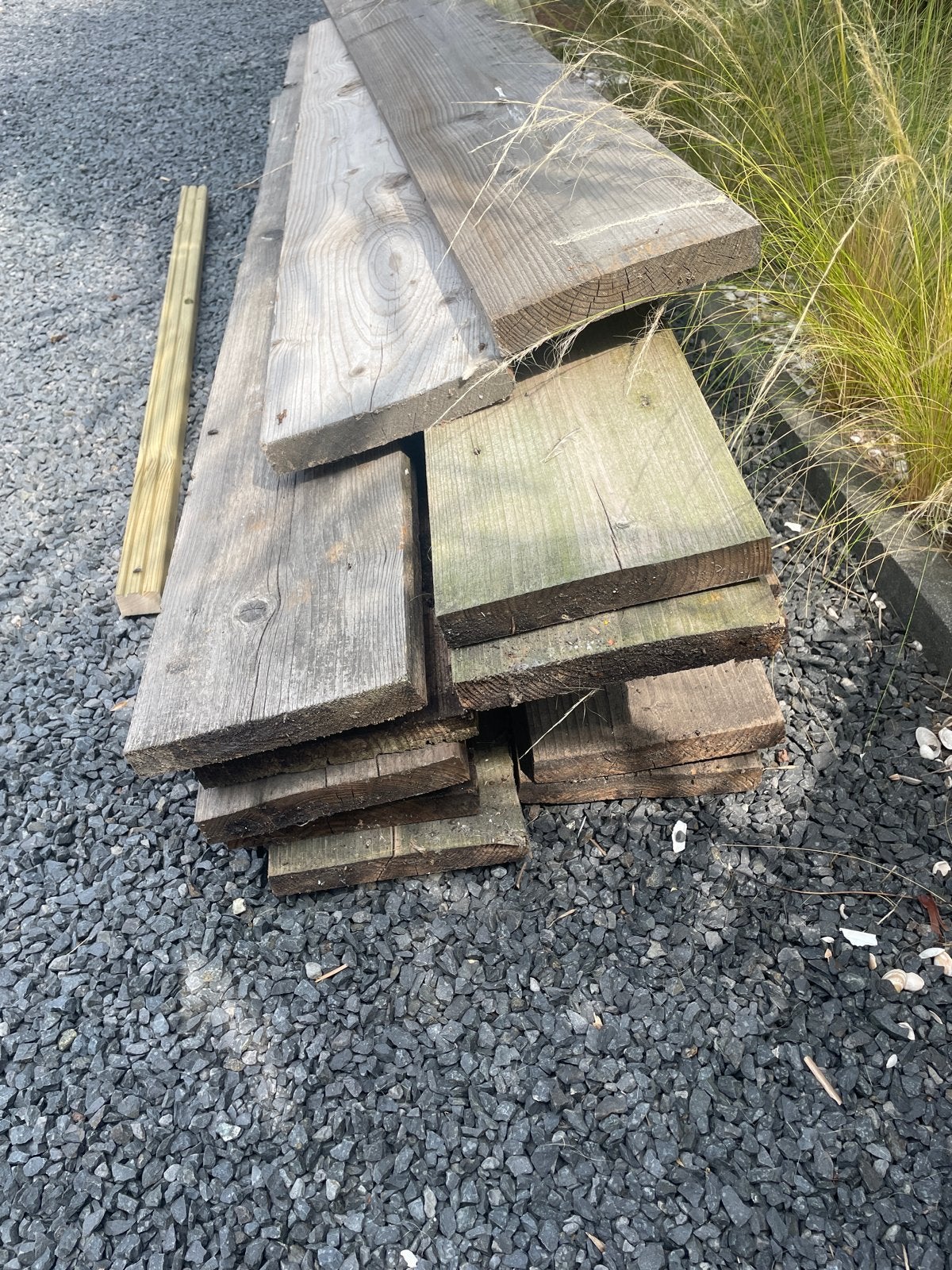 Diverse gebruikte steiger houten planken, Ophalen, Gebruikt, Minder dan 180 cm, Planken