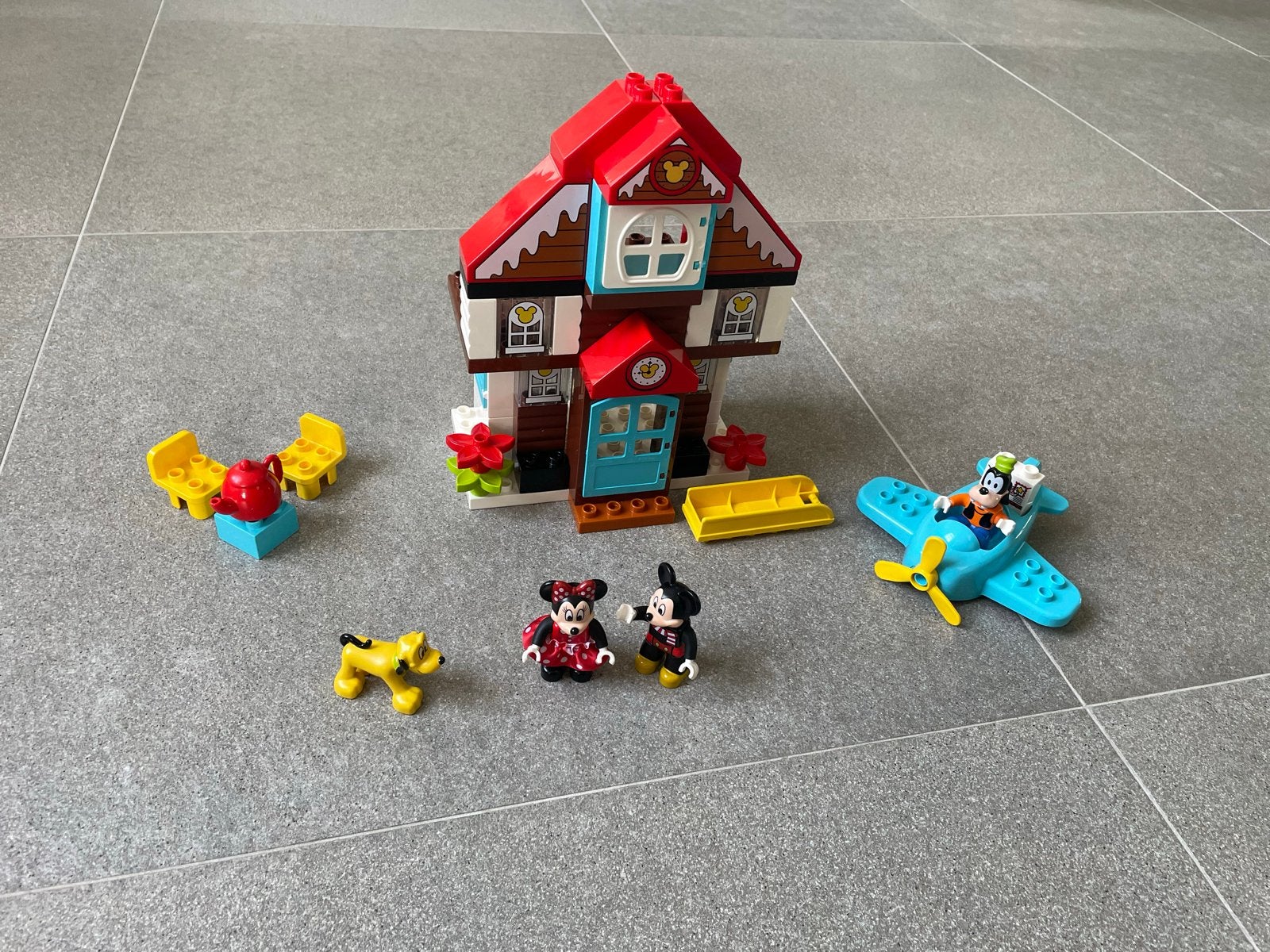 LEGO Duplo Mickey's Vakantiehuis 10889 - Zo goed als nieuw, Ophalen of Verzenden, Zo goed als nieuw, Overige merken