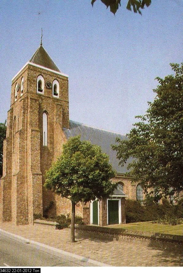 Ansichtkaart 	Meliskerke	NH Kerk, Verzenden, 1980 tot heden, Gelopen, Zeeland