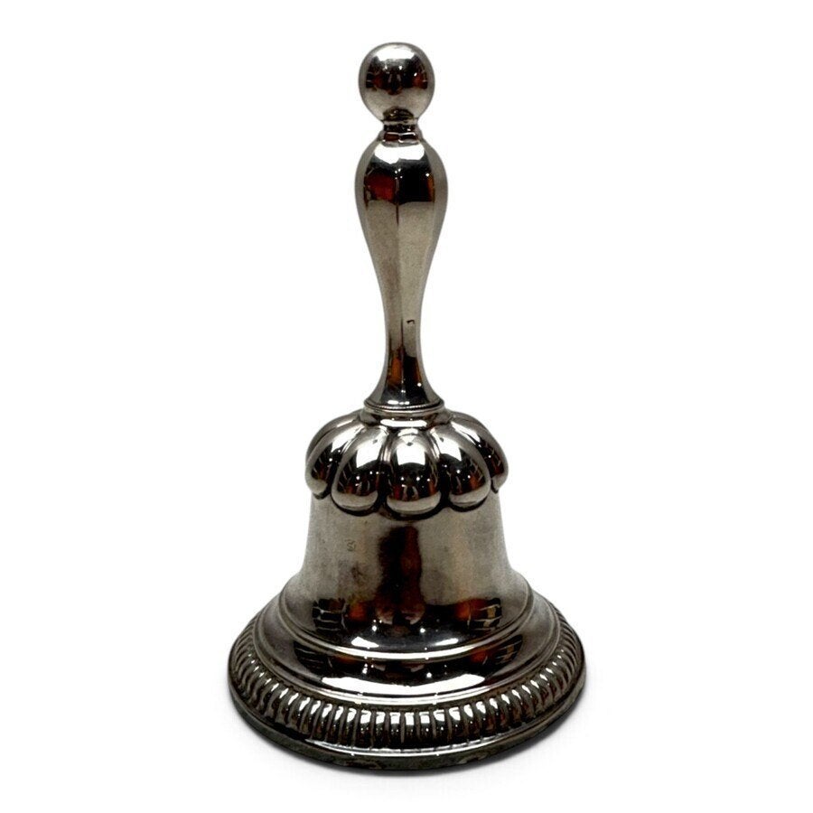 Zilveren tafelbel, Ophalen of Verzenden, Zilver