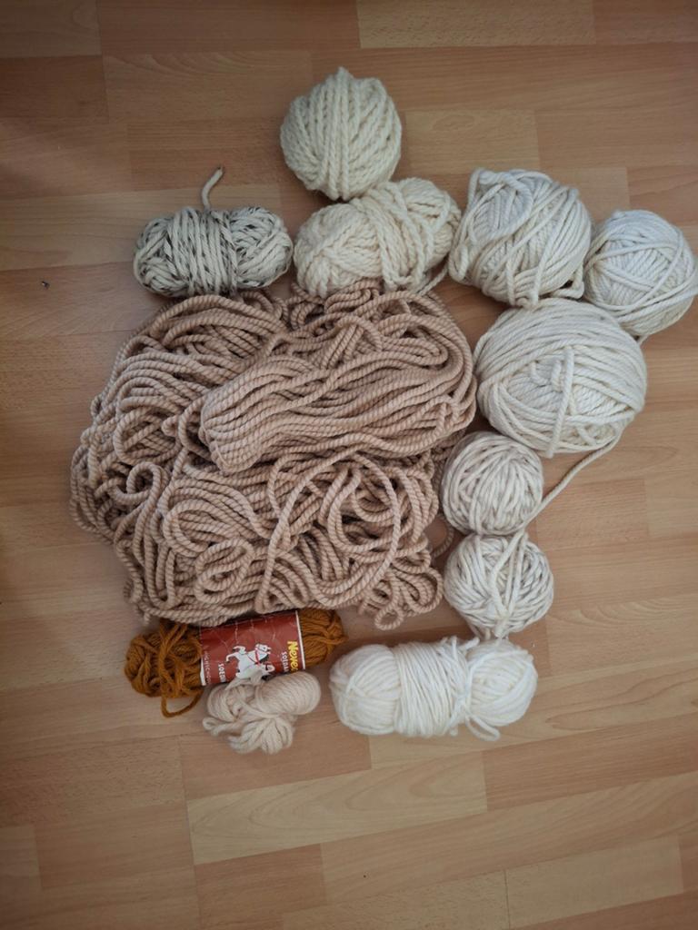 Restanten echte wol en Smirnawol - Koopje!, Hobby en Vrije tijd, Breien en Haken, Ophalen of Verzenden, Gebruikt, Breien of Haken