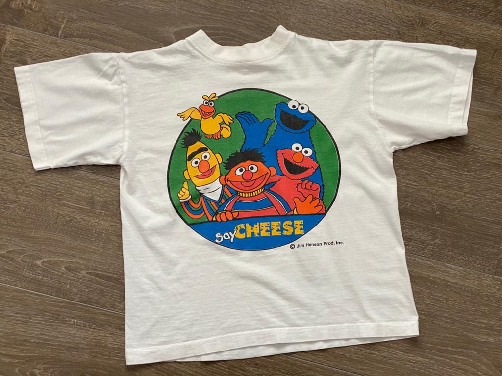 Jongens t-shirt maat 128 van SESAMSTRAAT, SESAMSTRAAT, Gebruikt, Ophalen of Verzenden, Shirt of Longsleeve