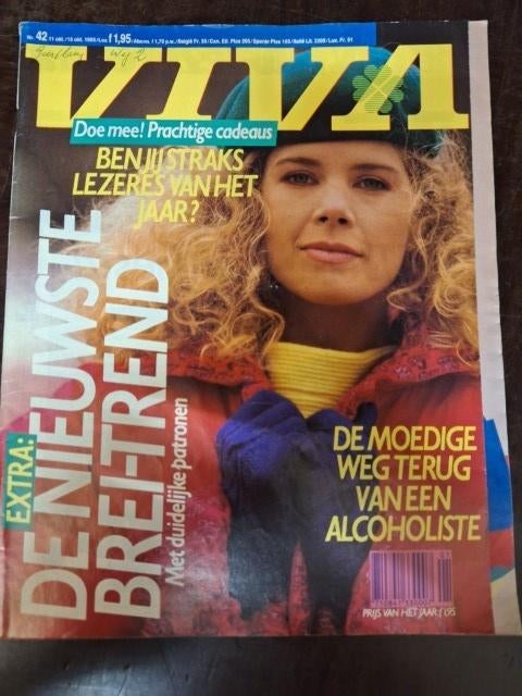 5 stuks Viva magazine 1985, Verzenden, 1980 tot heden, Nederland, Tijdschrift