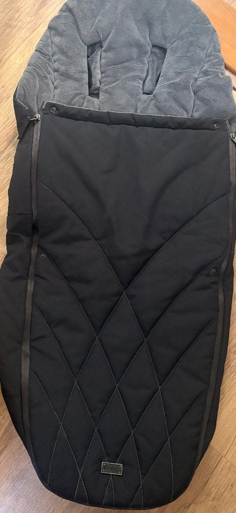 voetenzak cybex, Gebruikt, Voetenzak, Zwart, Overige merken