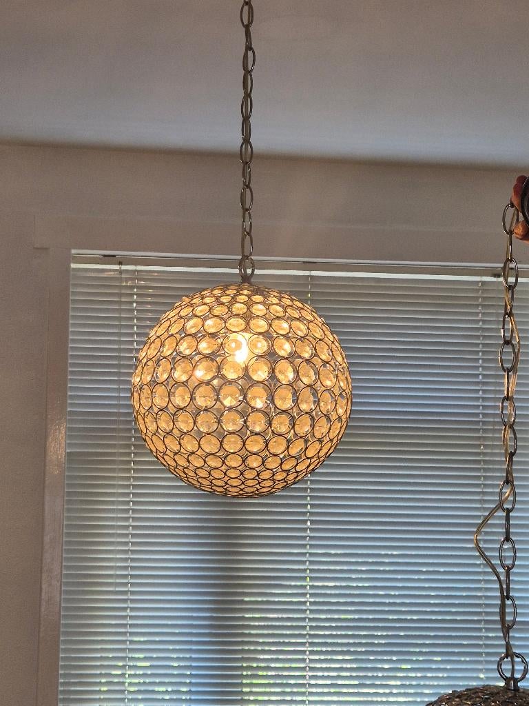 Kristallen lampen Elize Light & Living, hang-,tafel, staandn, Ophalen, Gebruikt, Glas, Minder dan 50 cm
