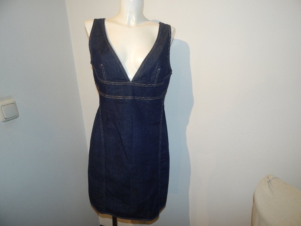 Dsquared2 jeans spijker jurk met stretch Als Nieuw IT 48