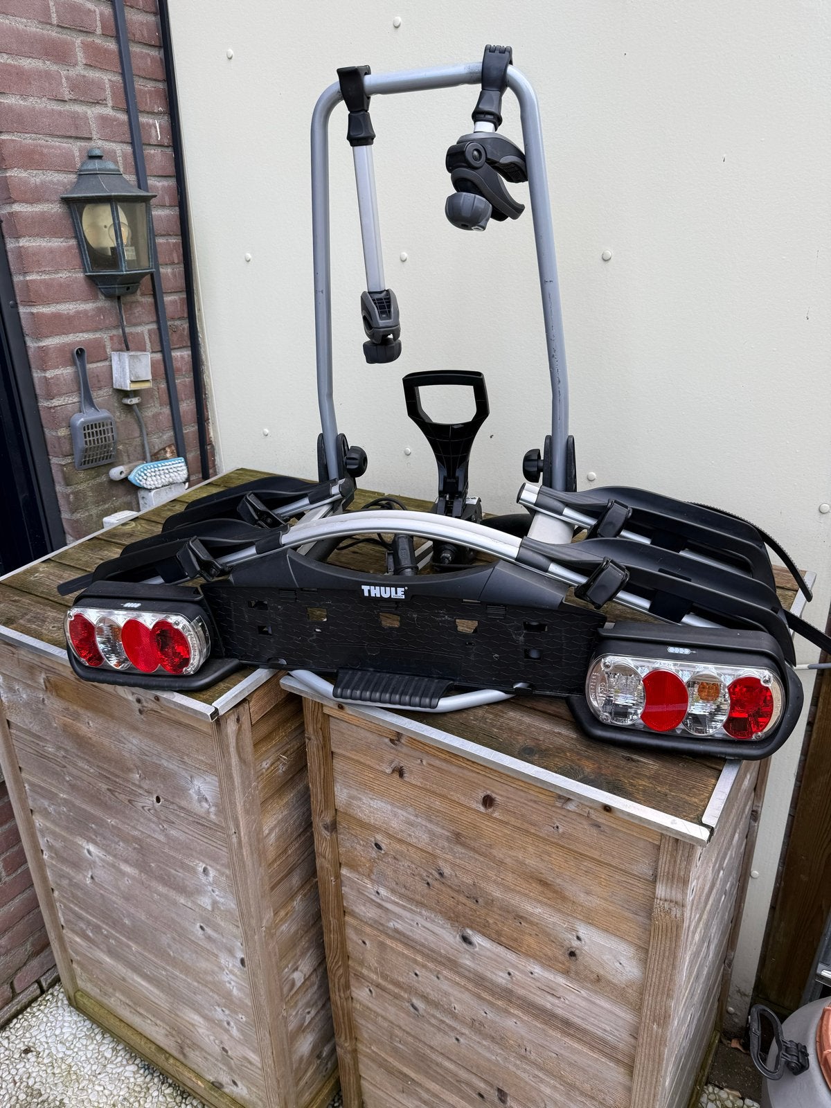 Thule Euroway 920 G2, Ophalen, Gebruikt, Brede banden, 2 fietsen