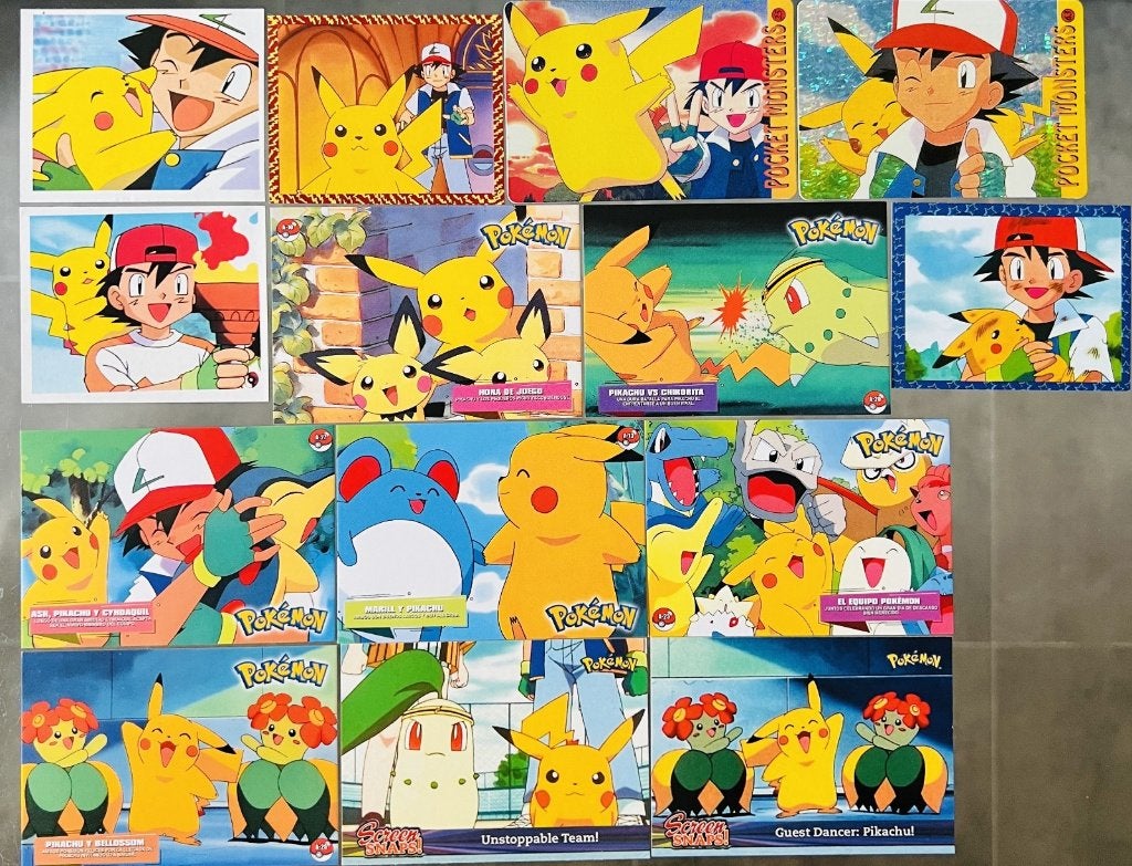 Pikachu PICK YOUR CARD - TCG International Masterset, Verzenden, Zo goed als nieuw, Losse kaart, Foil