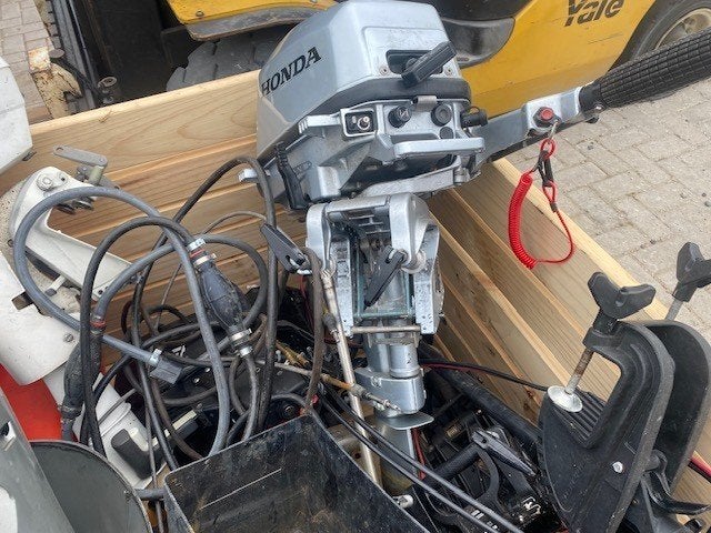 buitenboord motoren, Ophalen of Verzenden, Gebruikt, Benzine, Minder dan 5 pk