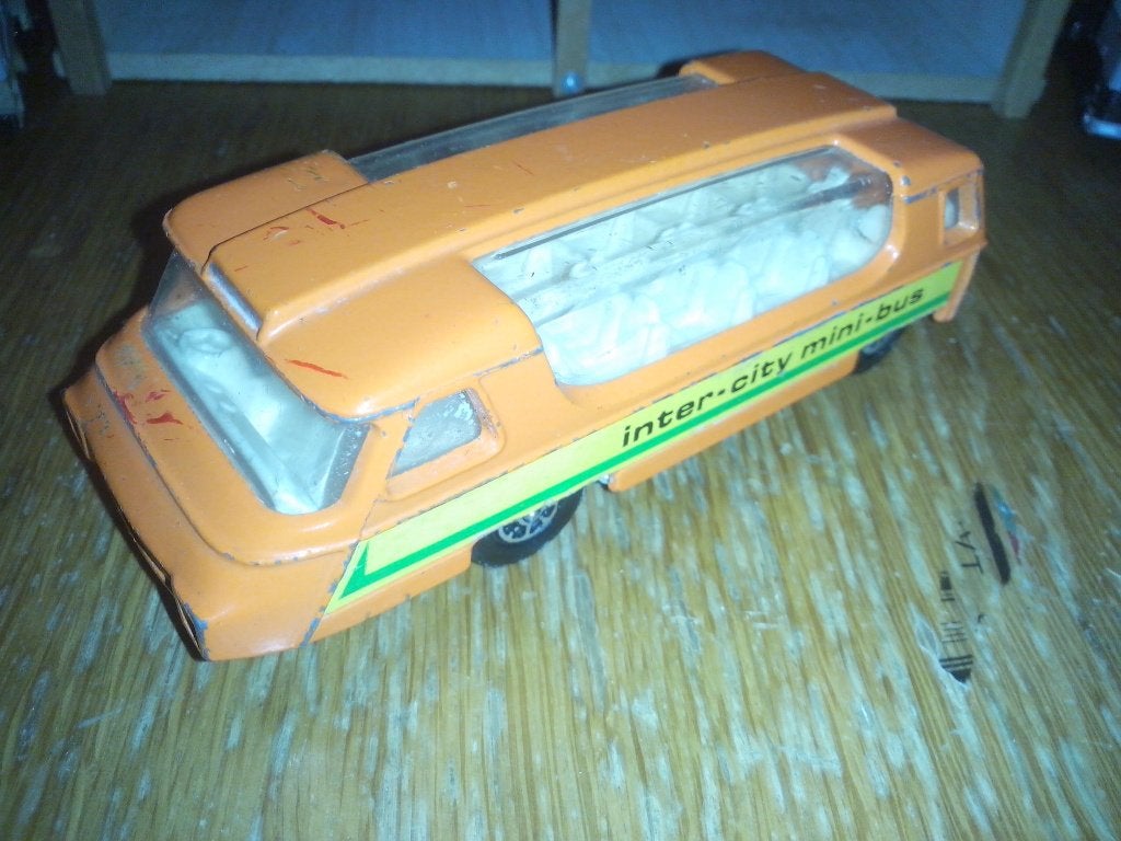 3x Corgi jaren 70 takelwagen + Inter-City bus + Cubs politie, Hobby en Vrije tijd, Ophalen of Verzenden, Zo goed als nieuw, Auto