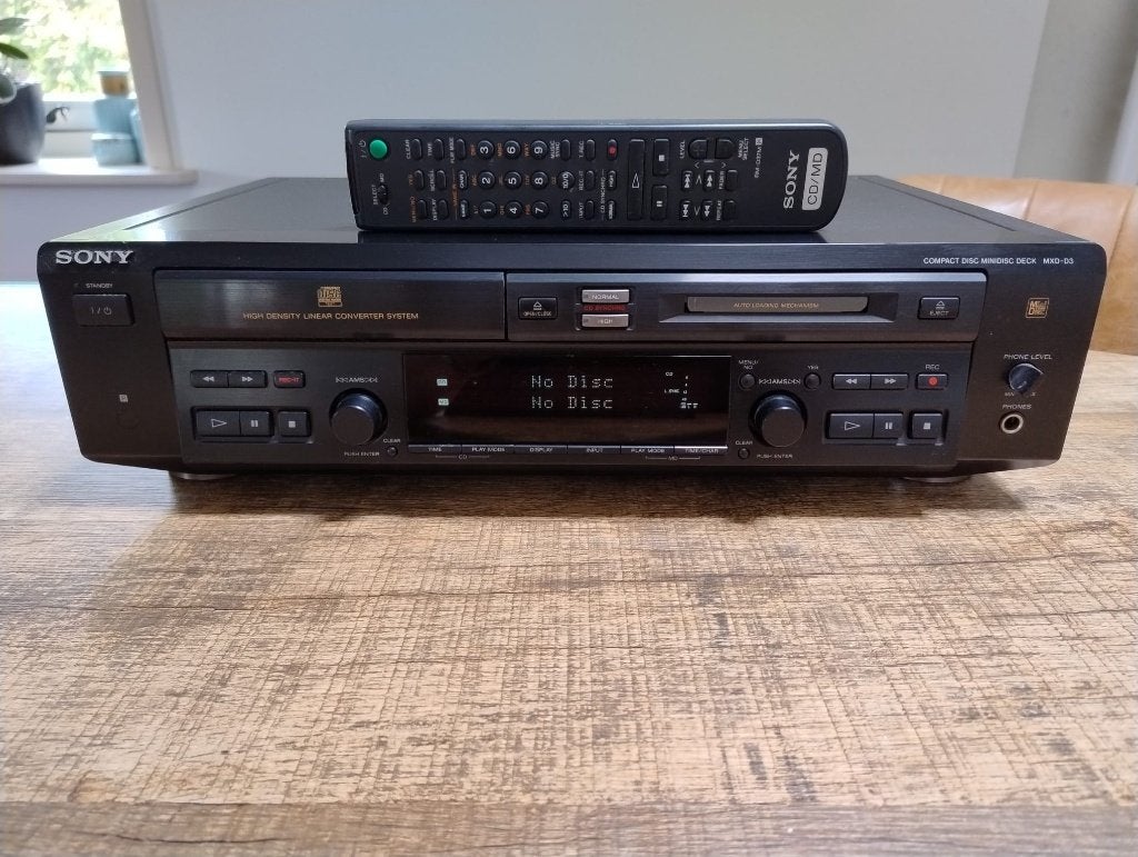 Sony MXD-D3 met AB (CD/MD combi), Ophalen of Verzenden