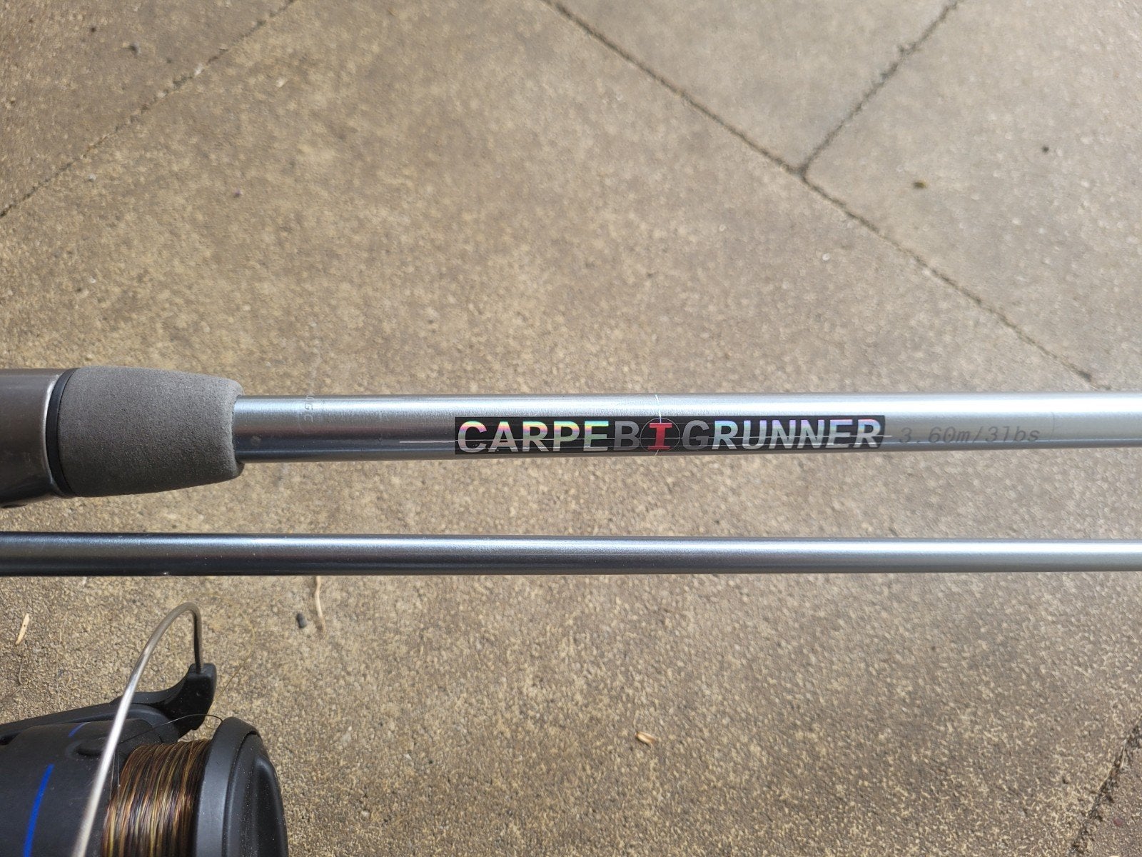 caperlan hengel 360 met caperlan molen carpe big runner, Ophalen, Molen