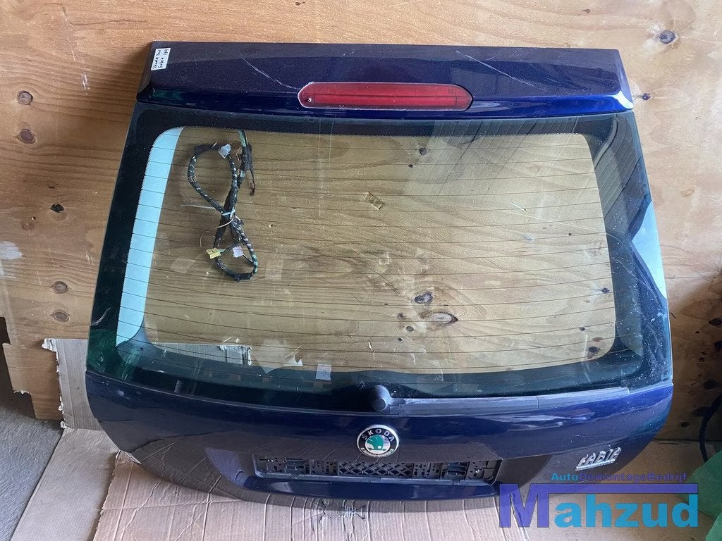 SKODA FABIA 1 station COMBI Blauw achterklep, Auto-onderdelen, Carrosserie en Plaatwerk, Deur, Skoda Auto a.s., Gebruikt, Infoline@skoda-auto.cz