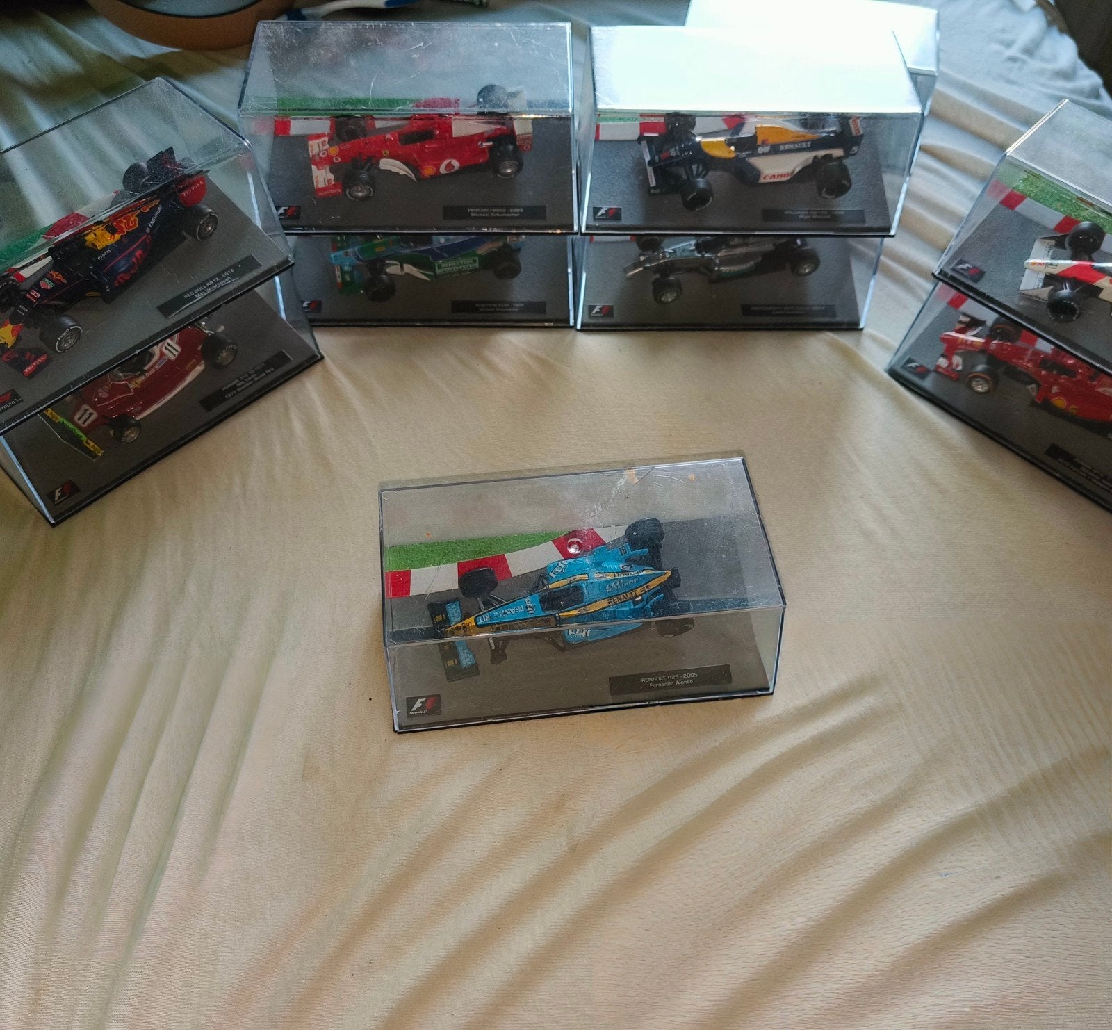 Formule 1 model autos los of alles kijk beschrijving, Ophalen of Verzenden