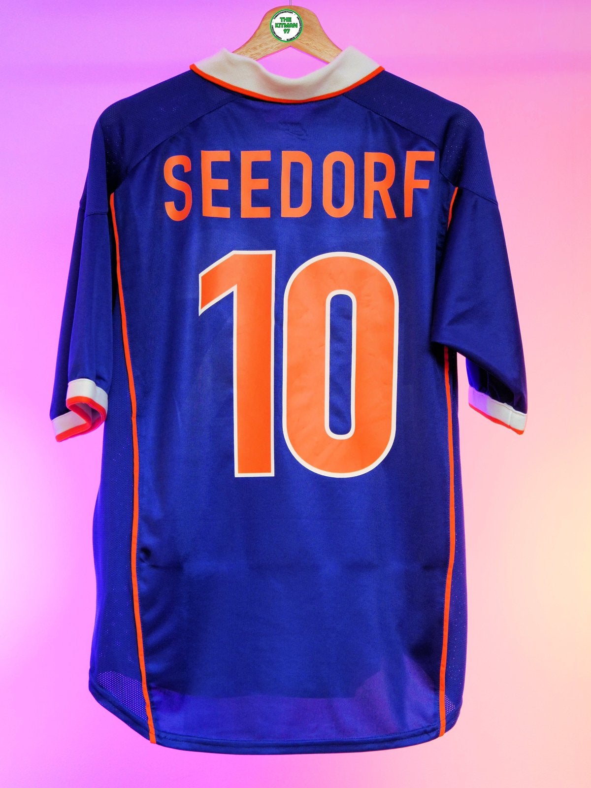 Nederland 1998/2000 uit shirt Seedorf M, Ophalen of Verzenden, Zo goed als nieuw, Shirt