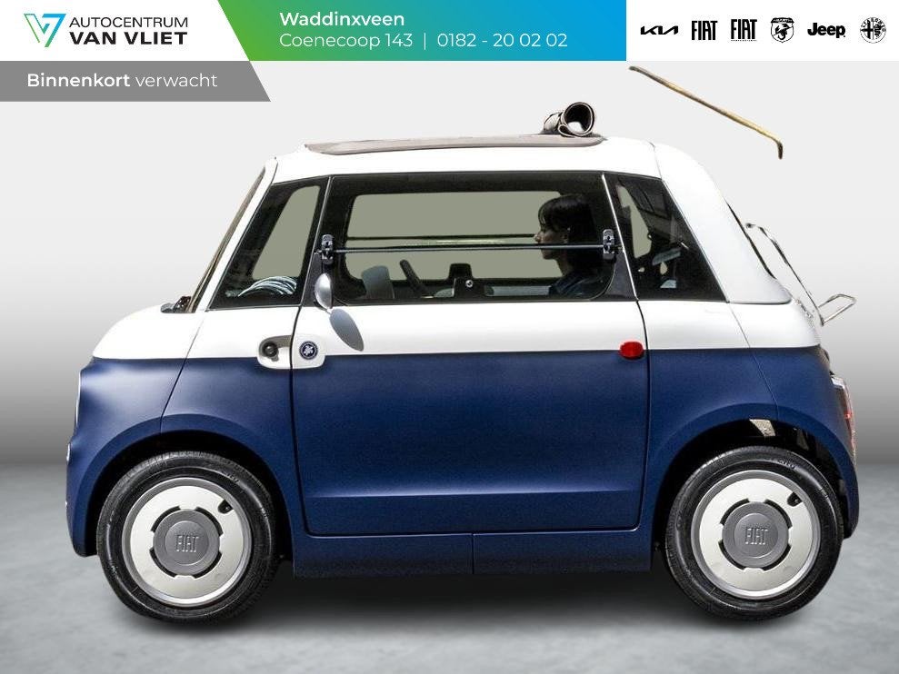 Fiat Topolino Vilebrequin Collectors Edition, Auto's, Automaat, Overige carrosserieën, Met garantie (alle), Blauw