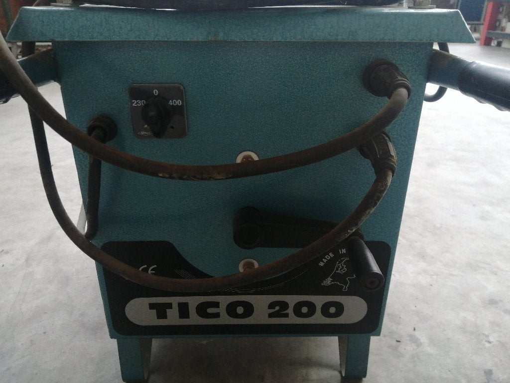 Tico 200 Profi Lasapparaat (230V / 380V), Ophalen, Gebruikt, 150 tot 250 ampère, Elektroden