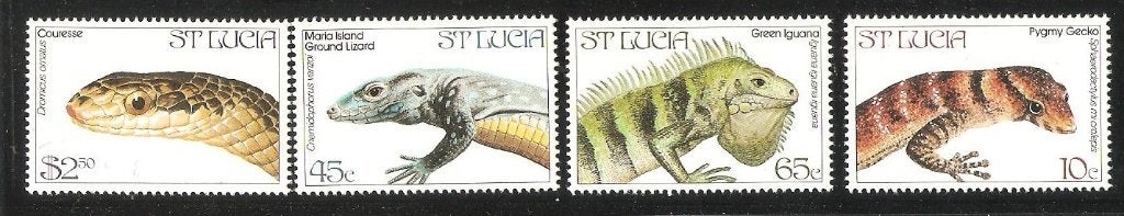 Saint Lucia, Ophalen of Verzenden, Postfris, Dier of Natuur