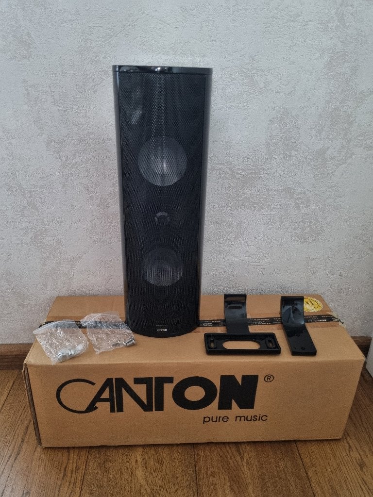 2x Nieuwe Canton CD 250 speaker zwart, Ophalen of Verzenden, Center speaker, Overige merken